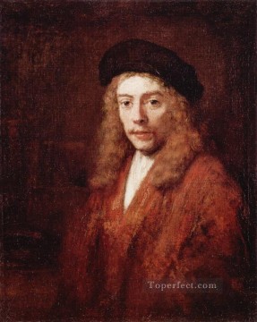 Rembrandt van Rijn Painting - YngMn portrait Rembrandt